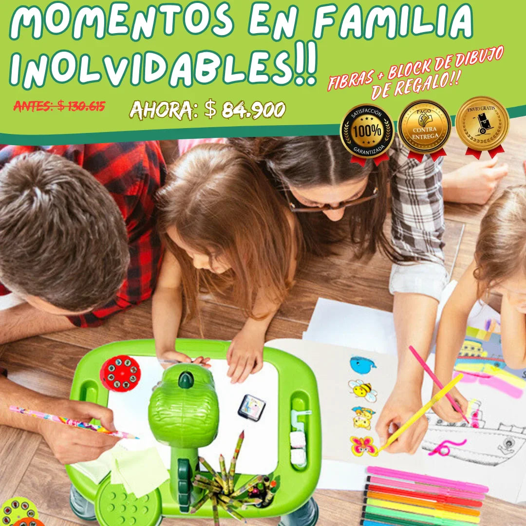 Proyector de Arte Infantil + TABLET DE REGALO!