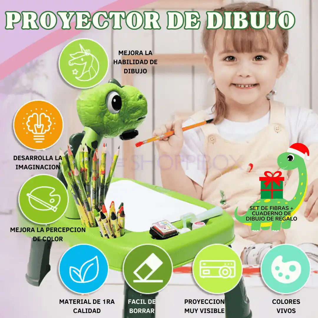 Proyector de Arte Infantil + TABLET DE REGALO!