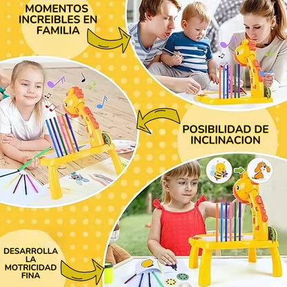 Proyector de Arte Infantil + TABLET DE REGALO!