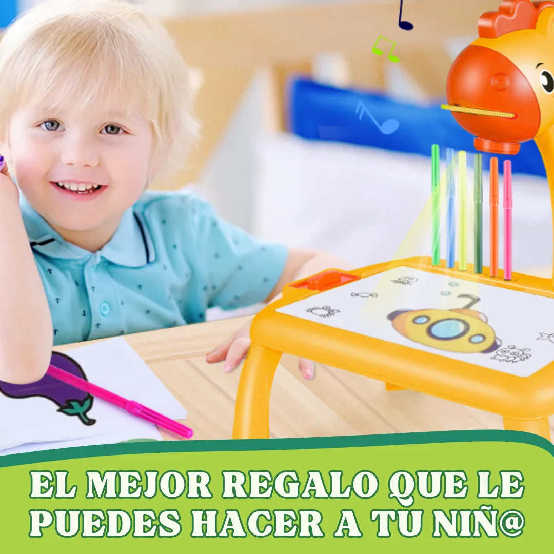 Proyector de Arte Infantil + TABLET DE REGALO!