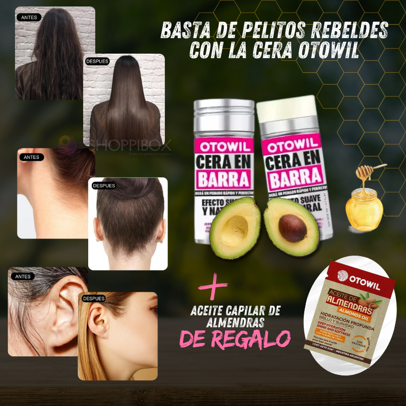 Barra de Cera: Control del Frizz y Peinados Perfectos