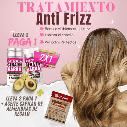 Barra de Cera: Control del Frizz y Peinados Perfectos