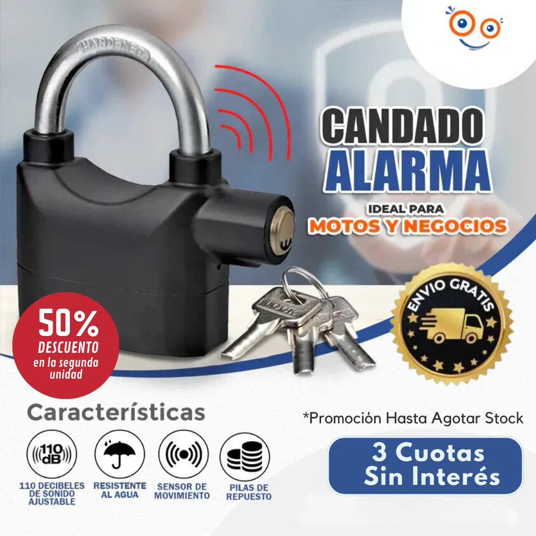 Candado Con Alarma UltraLock®