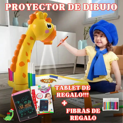 Proyector de Arte Infantil + TABLET DE REGALO!